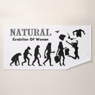 Evolution of Woman Bath Towel