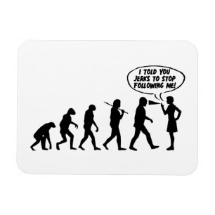 Evolution Of Women Pepper Spray - Funny Feminist Magnet