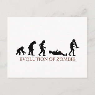 Evolution of Zombie Postcard