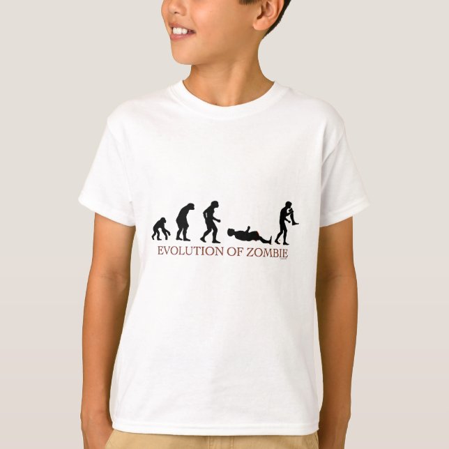 Evolution of Zombie T-Shirt (Front)