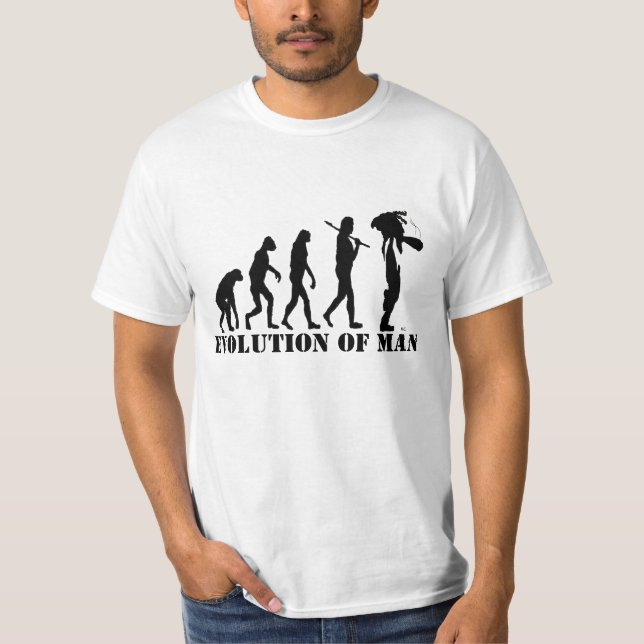 EVOLUTION OFF MAN T-Shirt (Front)