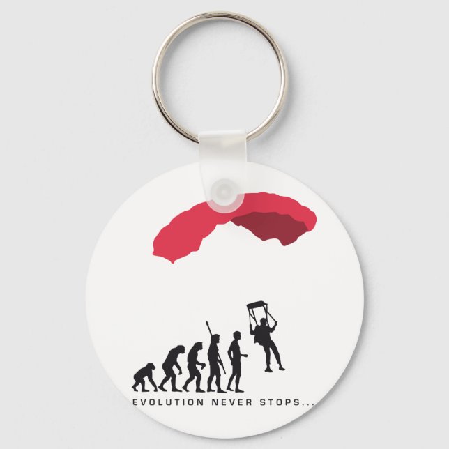 evolution Parachute Key Ring (Front)