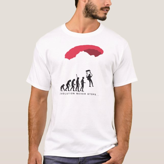 evolution Parachute T-Shirt (Front)