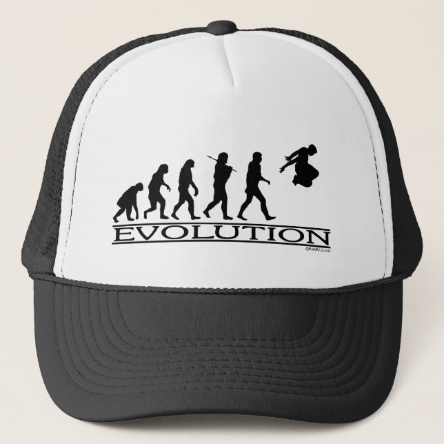 Evolution Parkour Trucker Hat (Front)