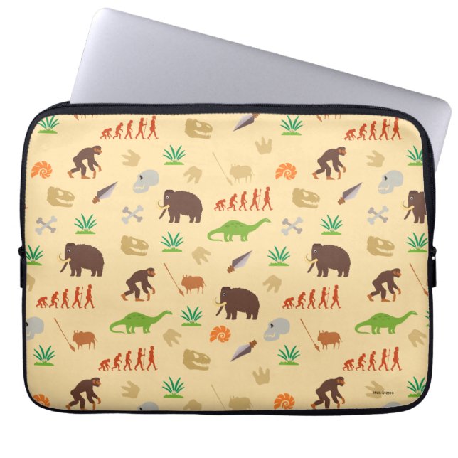 Evolution Pattern Laptop Sleeve (Front)