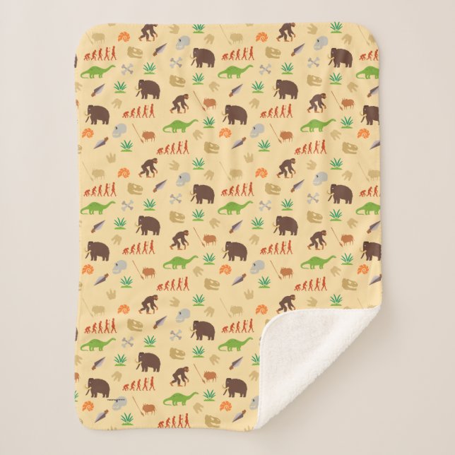 Evolution Pattern Sherpa Blanket (Front)