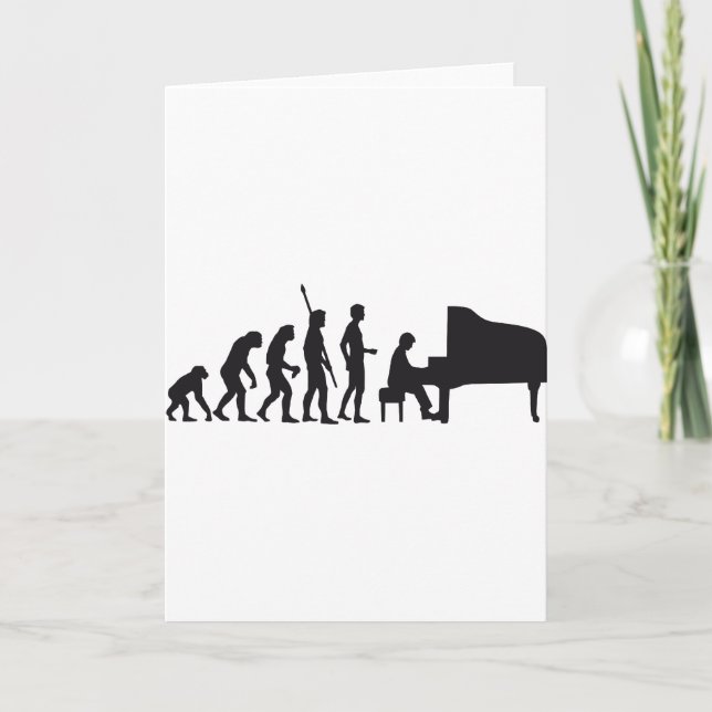 evolution piano card (Front)