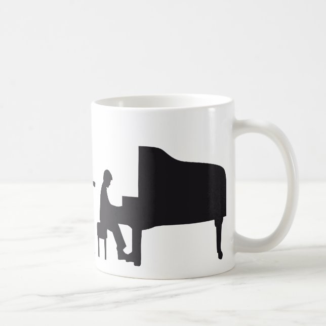 evolution piano coffee mug (Right)