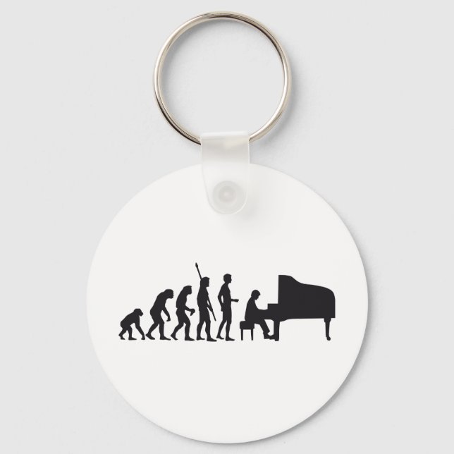 evolution piano key ring (Front)
