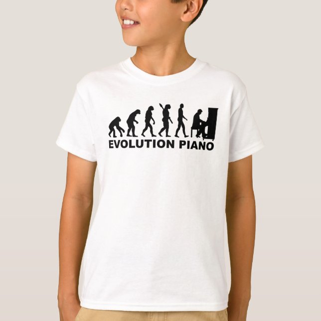 Evolution Piano T-Shirt (Front)