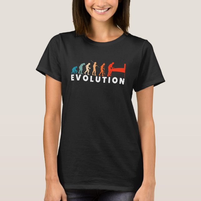 Evolution Pinball Machine Player Pinball T-Shirt (Front)