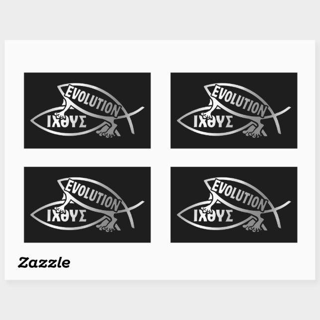 Evolution - Procreation Rectangular Sticker (Sheet)