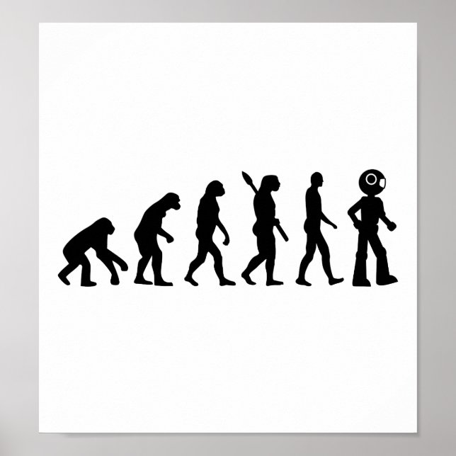 Evolution Robot Poster (Front)