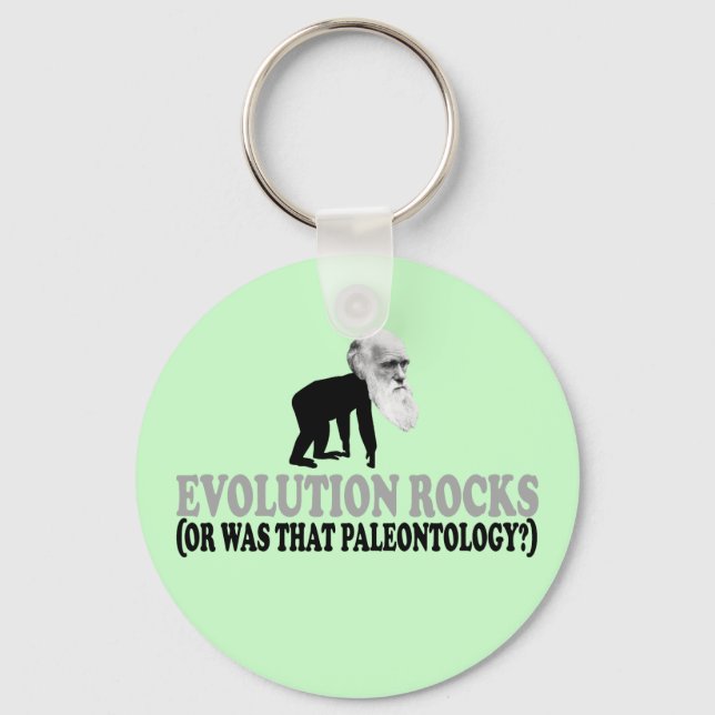 Evolution rocks key ring (Front)