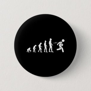 Evolution Rugby Humour 6 Cm Round Badge