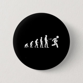 Evolution Rugby Humour 6 Cm Round Badge