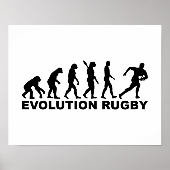 Evolution Rugby Poster (Front)