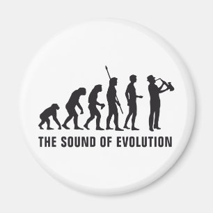 Evolution saxophon magnet