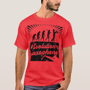 Evolution Saxophone T-Shirt