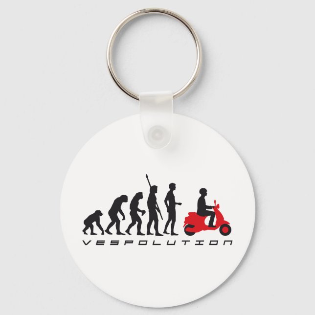 evolution scooter key ring (Front)