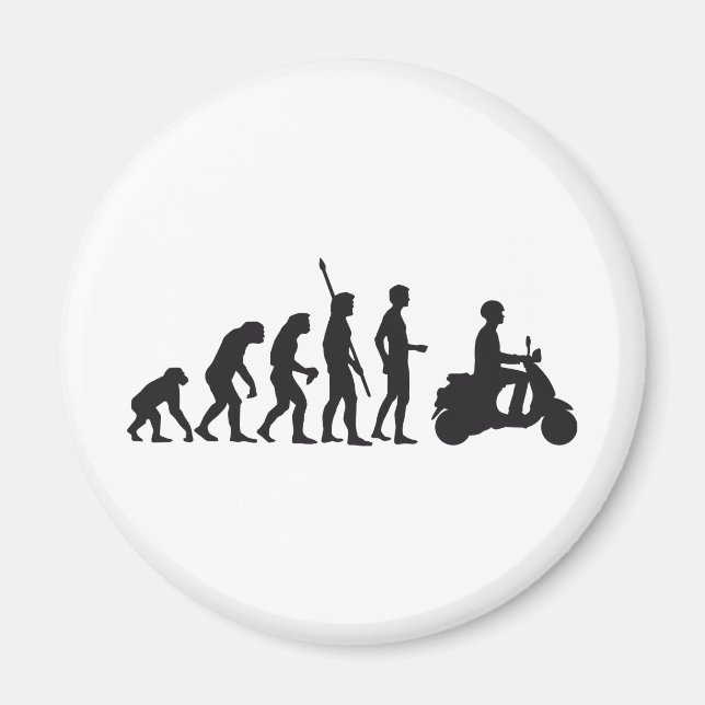 evolution scooter magnet (Front)