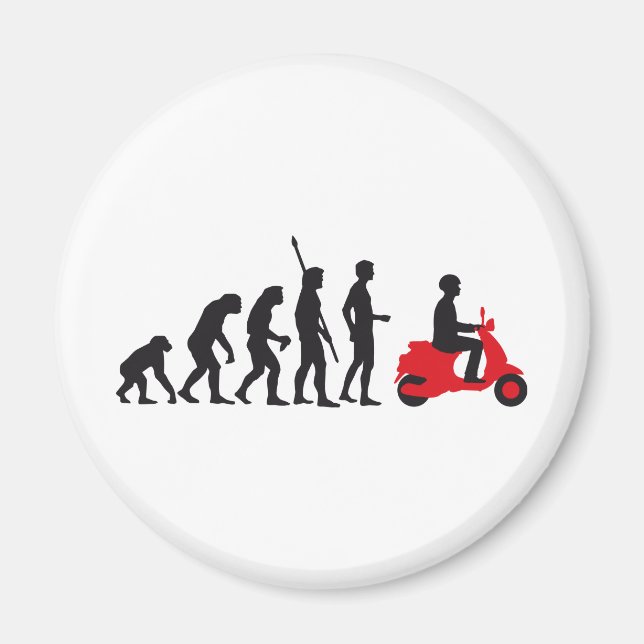 evolution scooter magnet (Front)