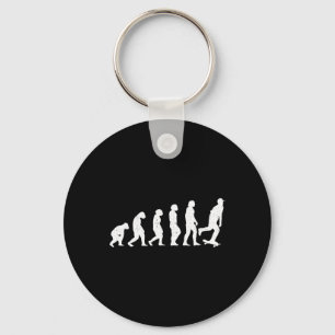 Evolution Skateboarding Skater Skateboard Skates B Key Ring