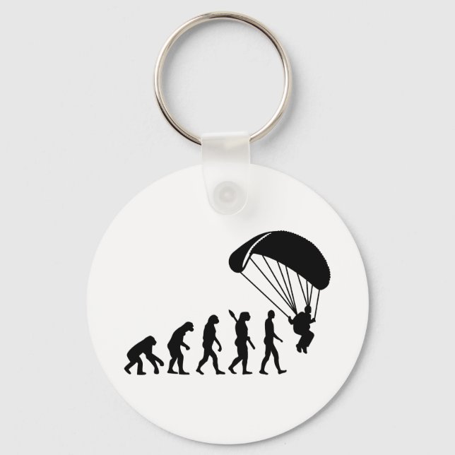 Evolution Skydiving Key Ring (Front)