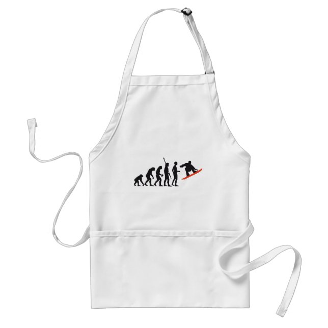 evolution snowboard standard apron (Front)
