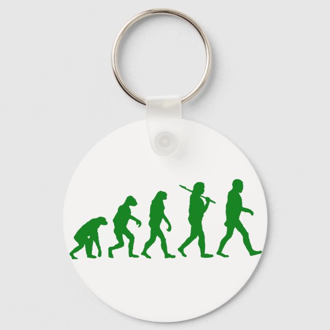 Evolution Standard - Green Key Ring (Front)