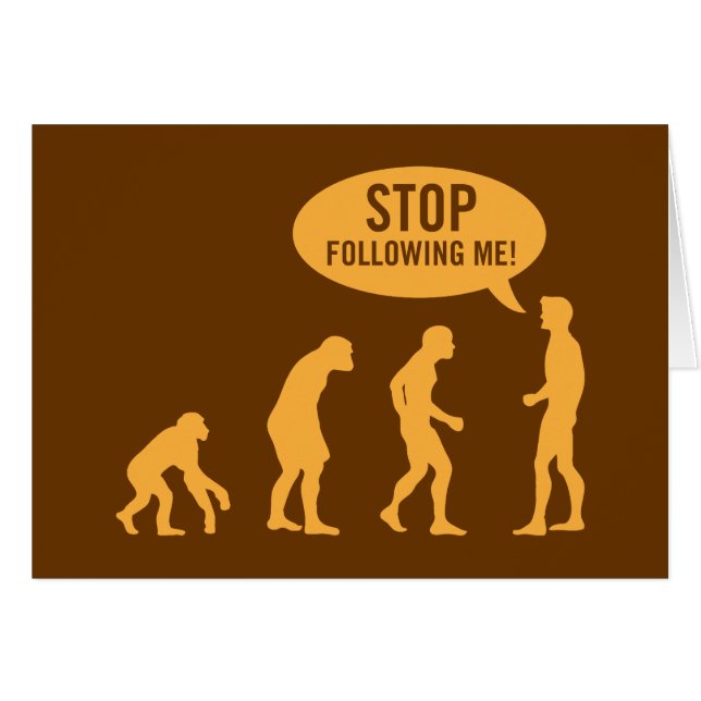 evolution - stop following me! (Front Horizontal)