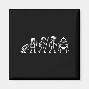 Evolution Sumo-Wrestling Martial Arts Sumotori Magnet