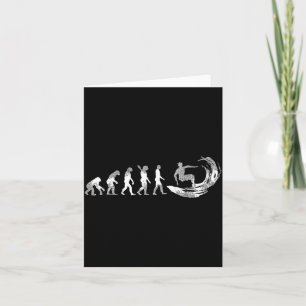 Evolution Surfer Surfing Surfboarding Surf Board Card