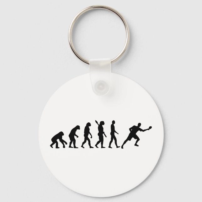 Evolution Table tennis ping pong Key Ring (Front)