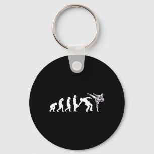 Evolution Taekwondo Karate Aikido Ju Jutsu Kung Fu Key Ring