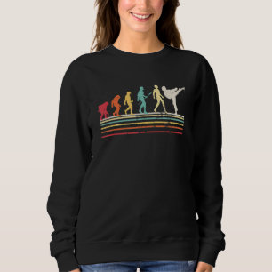 Evolution Taekwondo Karate Player Sweatshirt