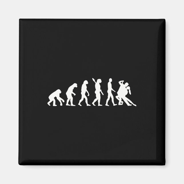 Evolution Tango Dancing  Magnet (Front)