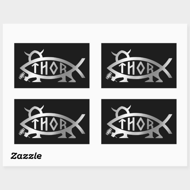 Evolution - Thor Rectangular Sticker (Sheet)