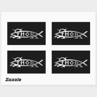 Evolution - Thor Rectangular Sticker