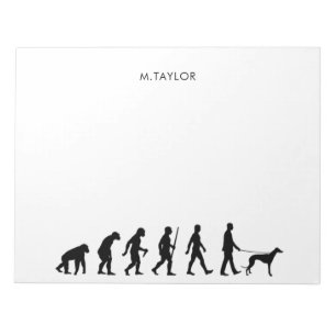 Evolution to Greyhound Owner Notepad