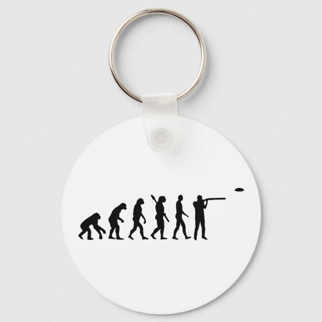 Evolution trap shooting key ring (Front)