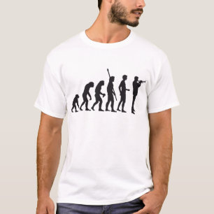 evolution trumpet player T-Shirt