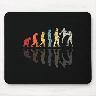 Evolution Used Kickboxing Martial Arts Knockout Fi Mouse Pad
