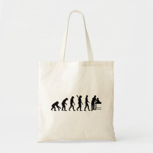 Evolution veterinarian tote bag