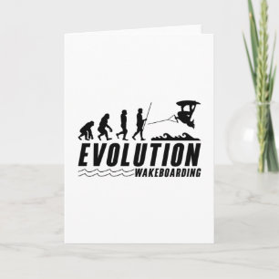 Evolution Wakeboard Wake Wakeboarding Wakeboarder Card