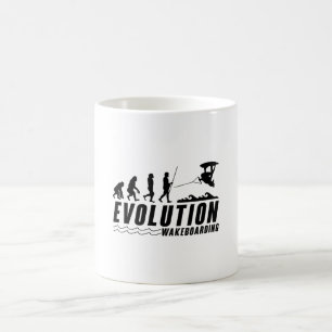 Evolution Wakeboard Wake Wakeboarding Wakeboarder Coffee Mug