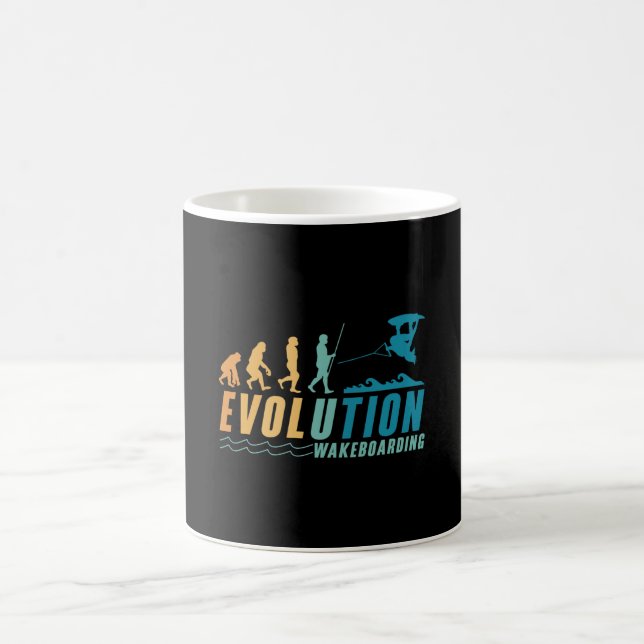 Evolution Wakeboard Wakeboarder Wake Wakeboarding Coffee Mug (Center)