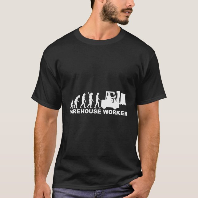 Evolution Warehouse Worker T-Shirt (Front)