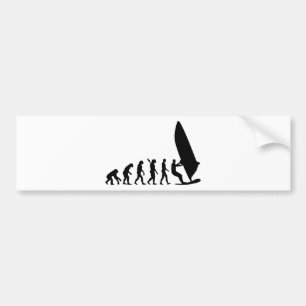 Evolution Windsurfing Bumper Sticker
