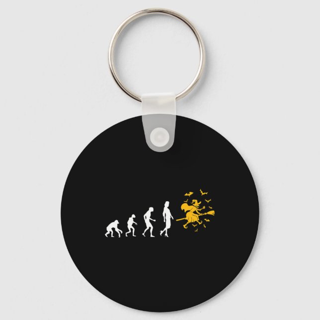 Evolution Witch  Key Ring (Front)
